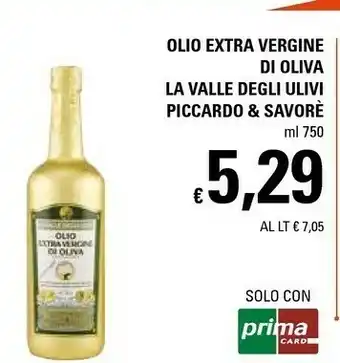Basko Vallè Olio extravergine di oliva offerta