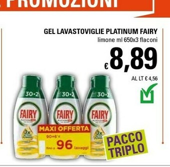 Basko Fairy Detersivo lavastoviglie offerta