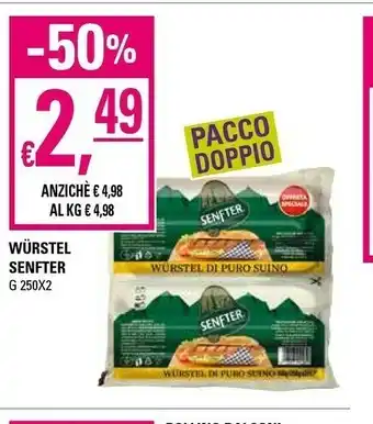 Basko Senfter Wurstel offerta