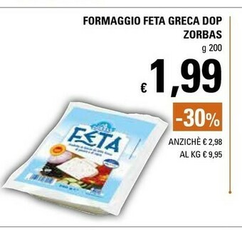 Basko Zorbas Formaggio offerta