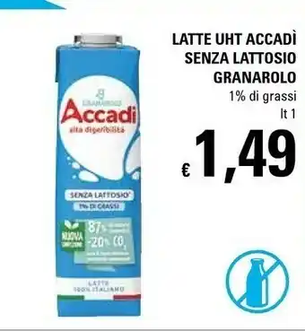 Basko Accadì Latte Granarolo offerta