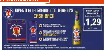 Basko Tennent's Birra offerta