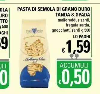 Basko Tanda & spada Pasta offerta