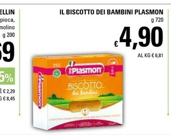 Basko Plasmon Biscotti offerta