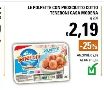 Basko Casa Modena Polpette offerta