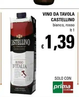 Basko Castellino Vino offerta