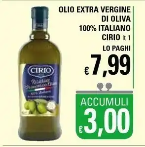 Basko Cirio Olio extravergine di oliva offerta