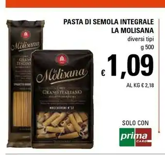 Basko La Molisana Pasta di semola offerta