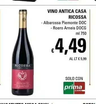 Basko Foxy Vino offerta