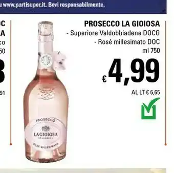 Basko Millesimato Prosecco offerta