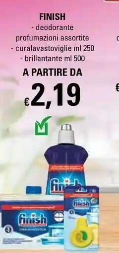 Basko Finish Detersivo lavastoviglie offerta