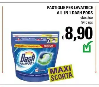 Basko Dash Detersivo lavatrice offerta