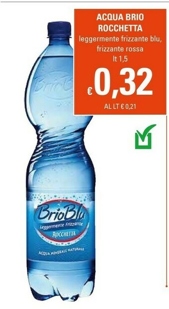 Basko Rocchetta Acqua offerta
