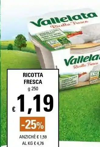 Basko Vallelata Ricotta offerta