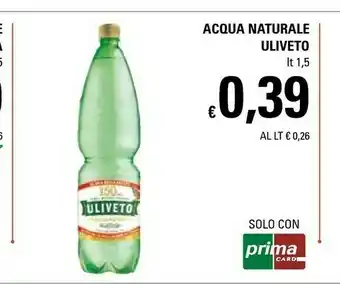 Basko Uliveto Acqua offerta