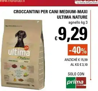 Basko Ultima Cibo per cani offerta