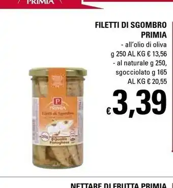 Basko Primia Filetti di sgombro offerta