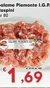Despar Raspini Salame Piemonte Igp offerta