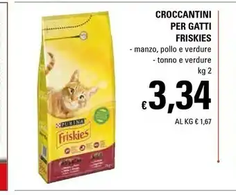 Basko Friskies Cibo per gatti offerta