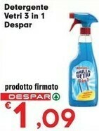 Despar Despar Detergente Vetri 3 In 1 offerta