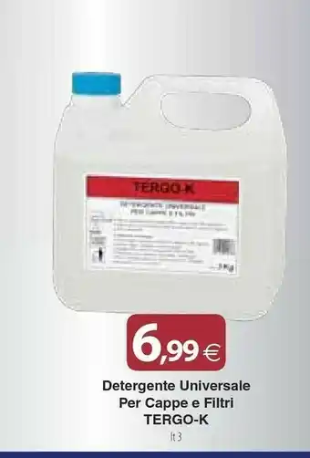 Docks Cash&Carry Tergo-k Detergente Universale Per Cappe E Filtri offerta