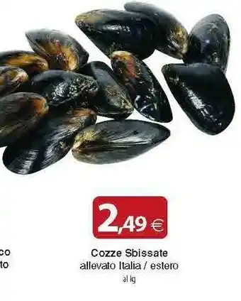 Docks Cash&Carry Cozze Sbissate offerta