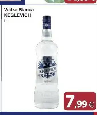 Docks Cash&Carry Keglevich Vodka 700 G(ml) offerta