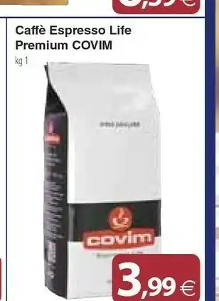 Docks Cash&Carry Covim Caffè Espresso Life Premium offerta