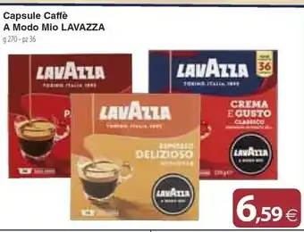 Docks Cash&Carry Lavazza Capsule Caffe A Modo Mio offerta
