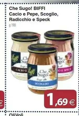 Docks Cash&Carry Biffi Che Sugo! Cacio E Pepe offerta