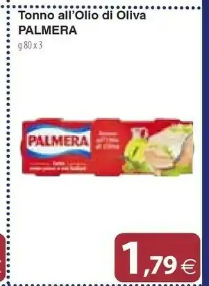 Docks Cash&Carry Palmera Tonno All'Olio D'Oliva offerta
