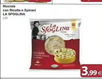 Docks Cash&Carry La Sfoglina Ricciole Con Ricotta E Spinaci offerta