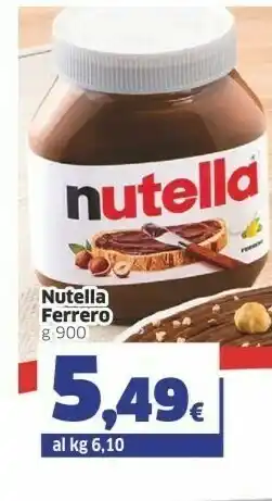 Sigma Ferrero Nutella 900 G(ml) offerta