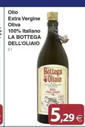 Docks Cash&Carry La Bottega Dell'oliaio Olio Extra Vergine Oliva 100% Italiano offerta