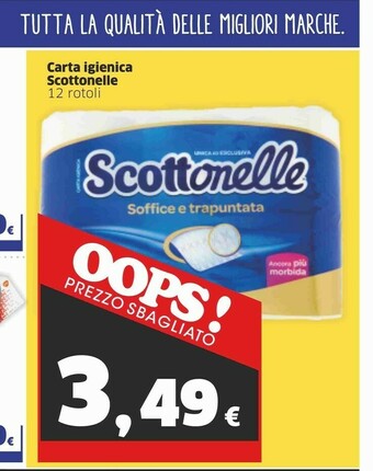 Sigma Scottonelle Carta Igienica offerta