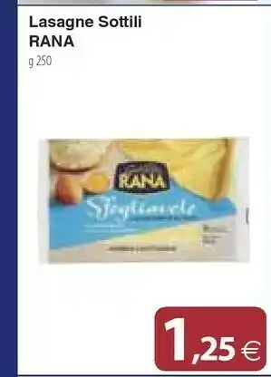 Docks Cash&Carry Rana Lasagne Sottili offerta