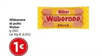 Metà Wuber One Di Pollo 250 G(ml) offerta