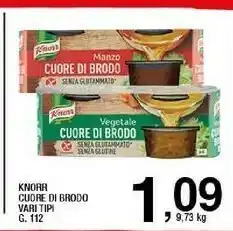 Sigma Knorr Cuore Di Brodo offerta