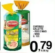 Sigma Curtiriso Gallette Biologiche Di Mais 130 G(ml) offerta