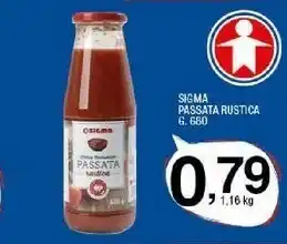 Sigma Sigma Passata Rustica offerta