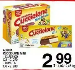 Sigma Algida L'Originale Cucciolone Mini 270 G(ml) offerta