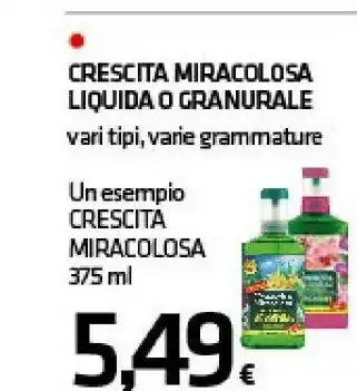 Crescita Miracolosa Liquida O Granurale