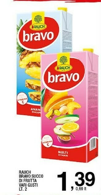 Rauch Bravo Succo Di Frutta