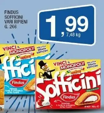 Sigma Findus Sofficini Spinaci Mozzarella 266 G(ml) offerta