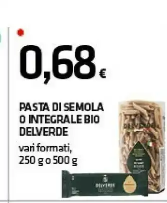 Delverde Pasta Di Semola O Integrale Bio
