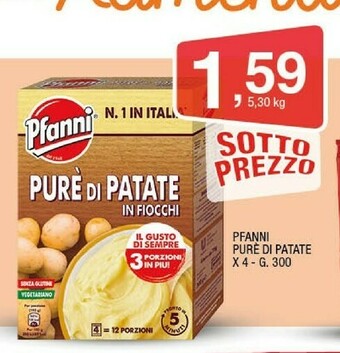 Sigma Pfanni Purè Di Patate In Fiocchi offerta