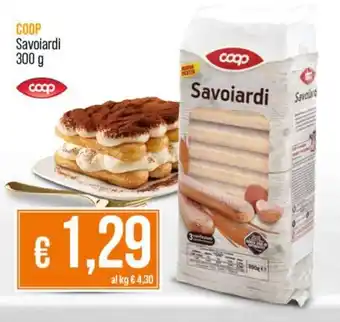 Ipercoop COOP Savoiardi 300 g offerta