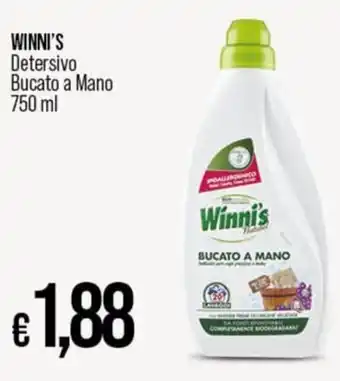 Ipercoop WINNI'S Detersivo Bucato a Mano 750 ml offerta