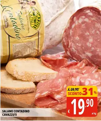 Tigros SALAME CONTADINO CAVAZZUTI offerta