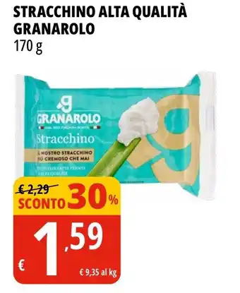 Tigros STRACCHINO ALTA QUALITÀ GRANAROLO 170 g offerta